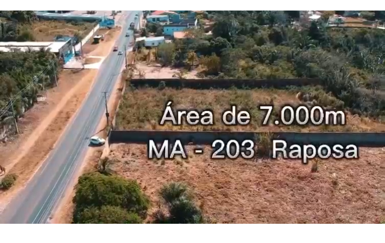 ARAÇAGI/RAPOSA: VENDO EXCELENTE TERRENO NA BEIRA DA ESTRADA - Mede 7.000,00m2